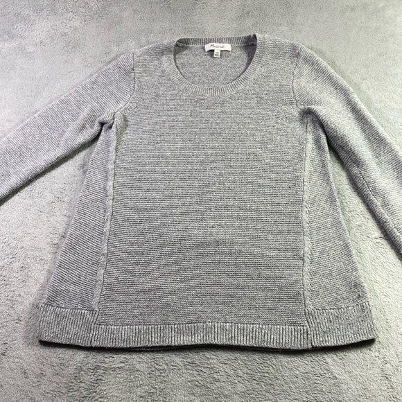 Madewell Sweater Women Size XXS Gray Pullover - Picture 1 of 10